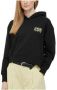 Calvin Klein Kleurrijk Artwork Hoodie Black Dames - Thumbnail 1