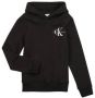 Calvin Klein Jeans hoodie met logo zwart Sweater Logo 128 - Thumbnail 4