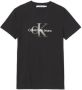 Calvin Klein Jeans T-Shirts Zwart - Thumbnail 1