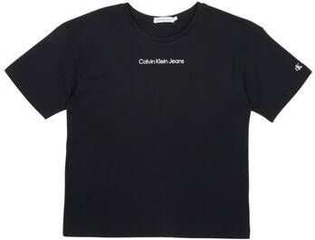 Calvin Klein Jeans T-shirt Korte Mouw CKJ LOGO BOXY T-SHIRT