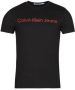Calvin Klein Biologisch katoenen T-shirt Klassieke ronde hals Black Heren - Thumbnail 1