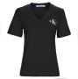 Calvin Klein Shirt met V-hals MONOLOGO SLIM V-NECK TEE met logoprint - Thumbnail 1