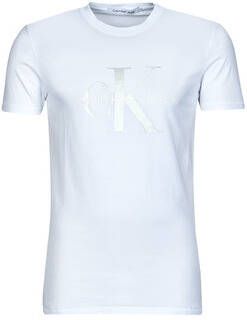 Calvin Klein T-shirt SEASONAL MONOLOGO TEE met -logo-opschrift op borsthoogte - Foto 2
