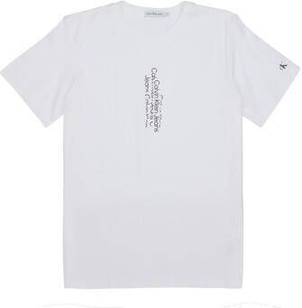 Calvin Klein Jeans T-shirt Korte Mouw SMALL REPEAT INST. LOGO T-SHIRT