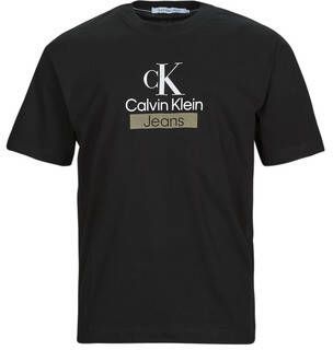 Calvin Klein Jeans T-shirt Korte Mouw STACKED ARCHIVAL TEE