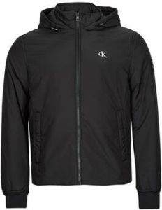 Calvin Klein Heren Zwarte Blazer met Capuchon Zwart Heren