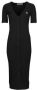 Calvin Klein Midi-jurk CK BUTTON THROUGH RIB LONG DRESS met ribstructuur - Thumbnail 2