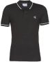 Calvin Klein Jeans Polo Shirt Korte Mouw TIPPING SLIM POLO - Thumbnail 3