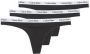 Calvin Klein Zwart Katoen-Lycra Ondergoed voor Vrouwen Black Dames - Thumbnail 2