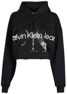 Calvin Klein Jeans Sweater GLOSSY MONOGRAM HOODIE