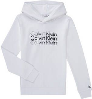 Calvin Klein Jeans Sweater INSTITUTIONAL CUT OFF LOGO HOODIE