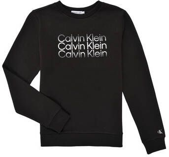 Calvin Klein Jeans Sweater INSTITUTIONAL CUT OFF LOGO SWEATSHIRT