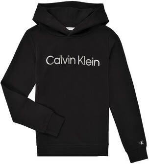 Calvin Klein Jeans Sweater INSTITUTIONAL SILVER LOGO HOODIE