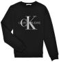 Calvin Klein Jeans sweater van biologisch katoen zwart Logo 152 - Thumbnail 3