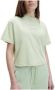 Calvin Klein Groene Pastel Geborduurd T-shirt Green Dames - Thumbnail 1