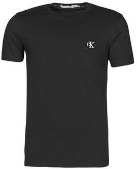 Calvin Klein Jeans Zwart Katoenen Heren T-Shirt Lente Zomer Collectie Black Heren
