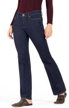 CAMBIO Bootcut jeans met labeldetails model 'PARIS FLARED'