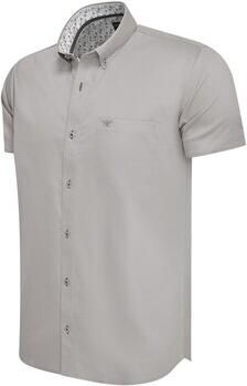 Cappuccino Italia Overhemd Korte Mouw Toscana Stretch