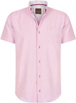 Cappuccino Italia Overhemd Korte Mouw Roze