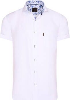 Cappuccino Italia Overhemd Short Sleeve Blouse Wit