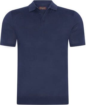 Cappuccino Italia Polo Shirt Korte Mouw Plain Tricot Polo