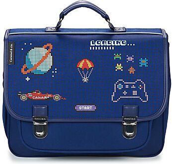 CARAMEL & CIE Schooltas CARAMEL & CIE CARTABLE 38 CM PIXEL ART