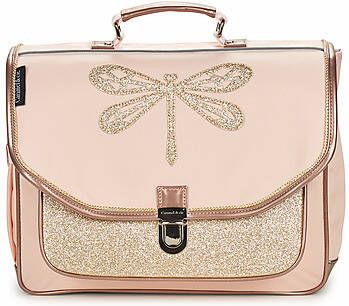 CARAMEL & CIE Schooltas CARAMEL & CIE CARTABLE 38 CM LIBELLULE ROSE