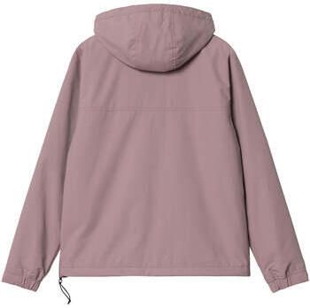 Carhartt WIP Lichtgewicht Waterafstotende Pullover Glasachtig Roze Pink Dames