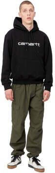 Carhartt WIP Capuchon Zwart Sweater Katoen Polyester Sweat Black Heren - Foto 2