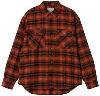 Carhartt Overhemd Lange Mouw Chemise Krenz en flanelle de coton