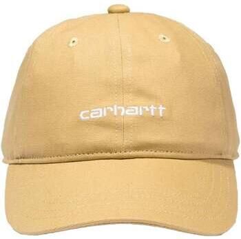 Carhartt WIP Canvas Script Cap Yellow