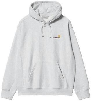Carhartt WIP Hooded American Script Sweatshirt Hoodies Kleding ash heather maat: M beschikbare maaten:M L XL