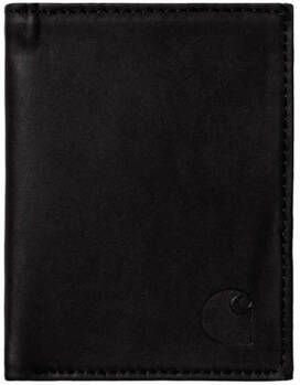 Carhartt Portemonnee Leather Fold Wallet Black