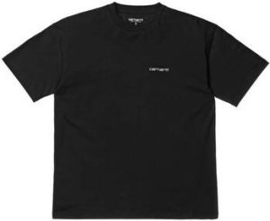 Carhartt Sweater W Script Embroidery T-Shirt Black