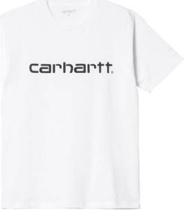 Carhartt Sweater W Script T-Shirt White