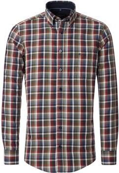 Casa Moda Overhemd Lange Mouw Overhemd Ruiten Multicolour