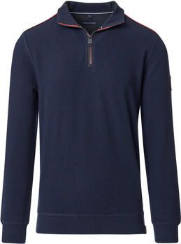 Casa Moda Sweater Half Zip Sweat Navy