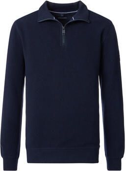 Casa Moda Sweater Half Zip Sweat Navy