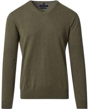 Casa Moda Sweater Pullover Olijfgroen