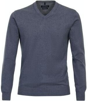 Casa Moda Sweater Pullover V-Hals Blauw