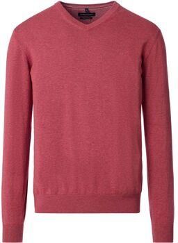 Casa Moda Sweater Pullover V-Hals Fresh Brick