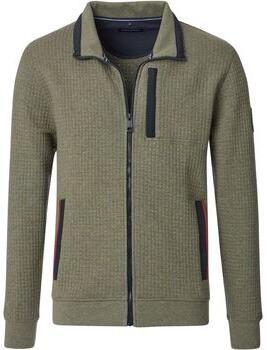 Casa Moda Sweater Vest Zip Groen