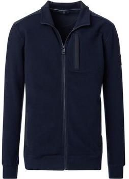 Casa Moda Sweater Vest Zip Navy