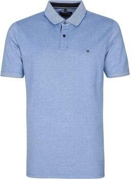 Casa Moda Polo Sport Stretch blauw melange - Foto 2