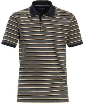 Casa Moda T-shirt Poloshirt Strepen Groen
