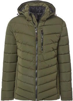 Casa Moda Trainingsjack Jas Hooded Puffer Olijfgroen