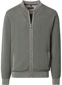 Casa Moda Vest Zip Structure Groen