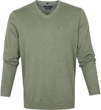 Casa Moda Sweater Pullover Army Groen
