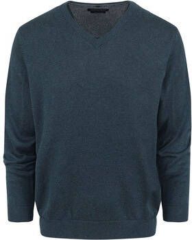 Casa Moda Sweater Pullover Blauw Melange