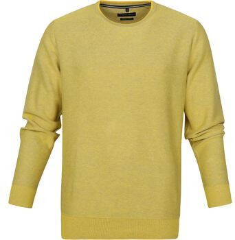 Casa Moda Sweater Pullover O-Hals Geel